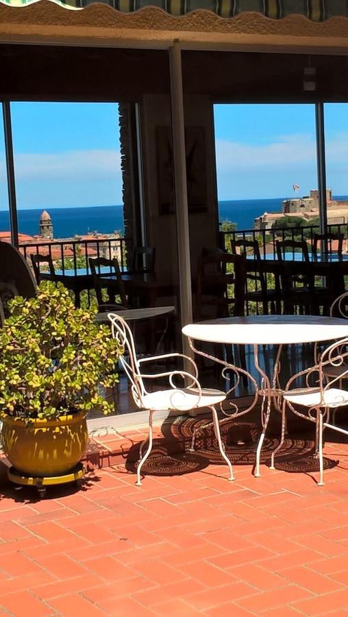 Hotel Ambeille Vue Mer Collioure Exteriör bild