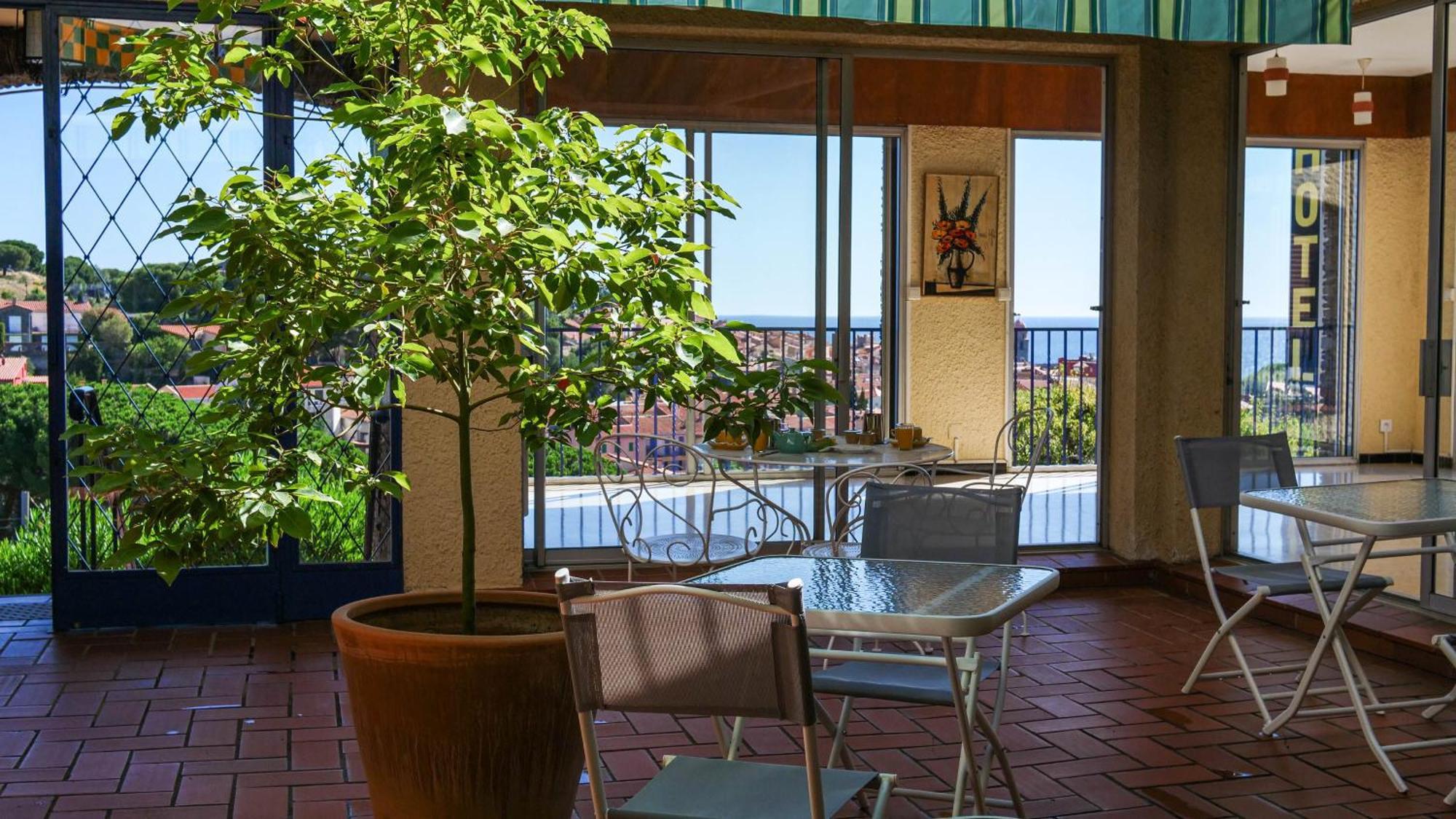 Hotel Ambeille Vue Mer Collioure Exteriör bild