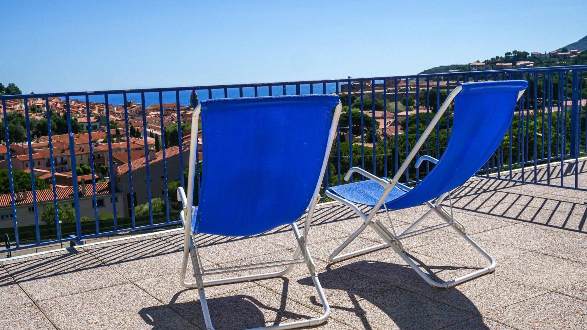 Hotel Ambeille Vue Mer Collioure Exteriör bild